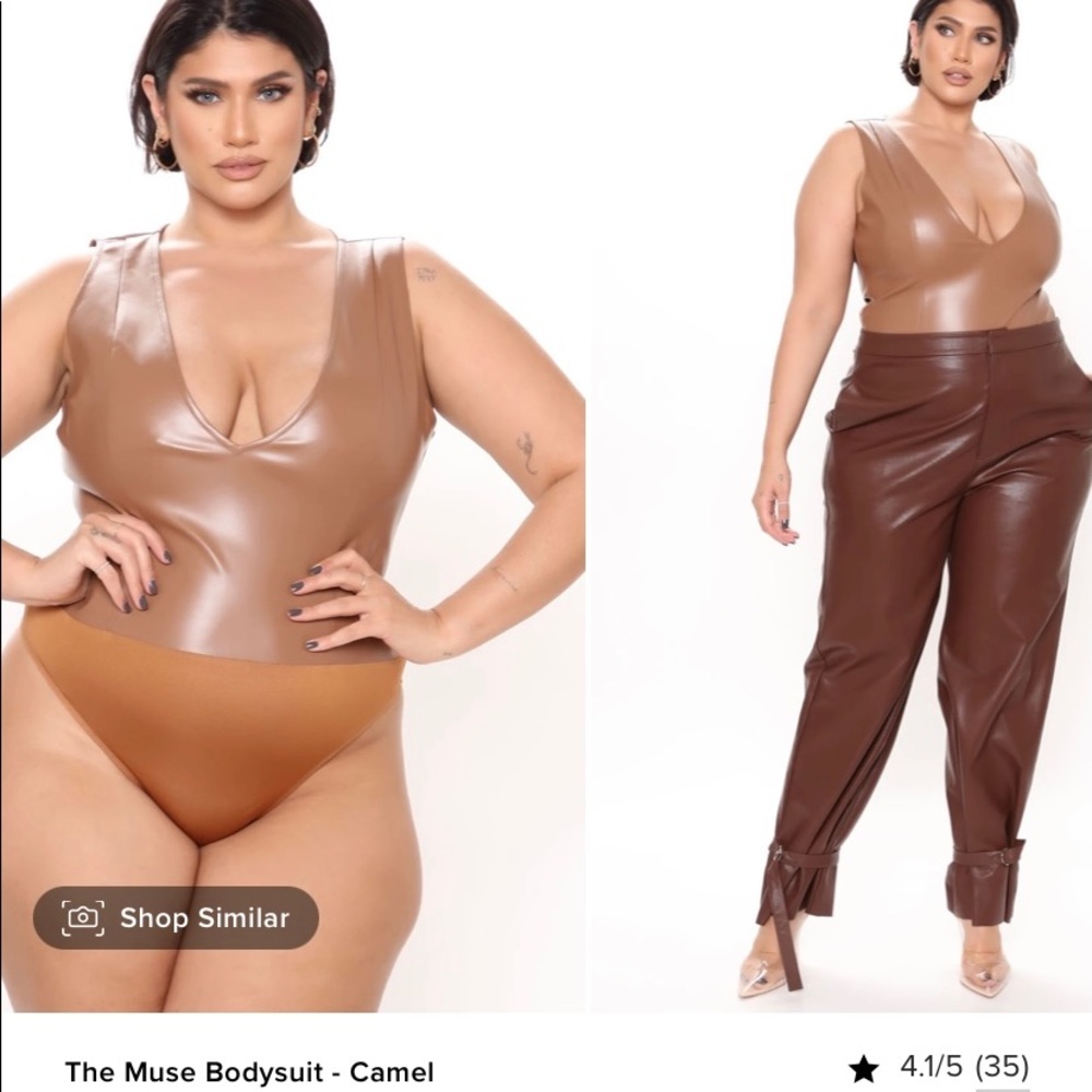 NEW The Muse Body Suit: Camel